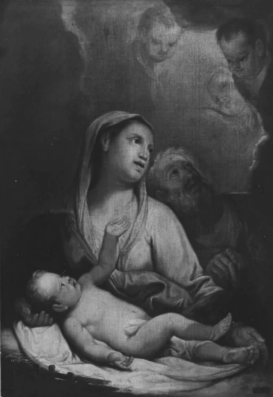 Sacra Famiglia e angeli - Bavarian State Painting Collections